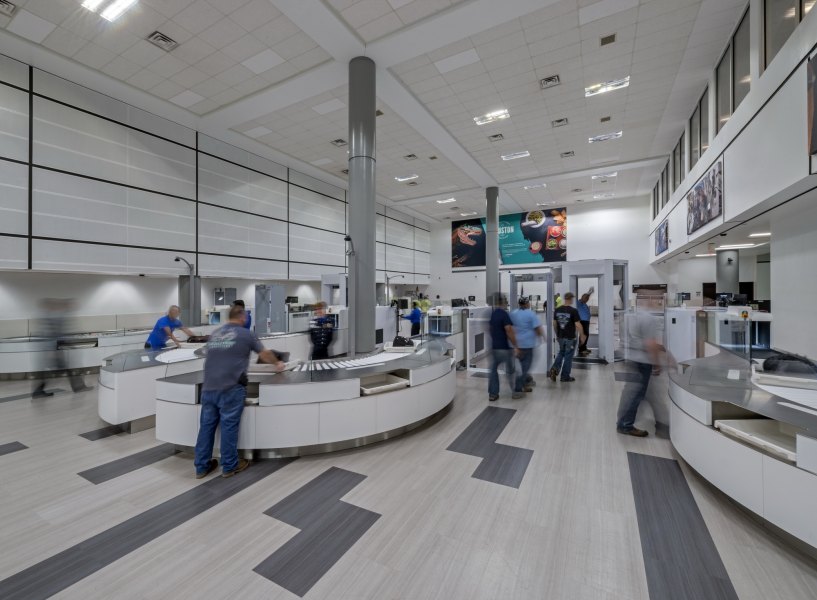 Terminal D Checkpoint at Bush Intercontinental Airport (IAH) PGAL