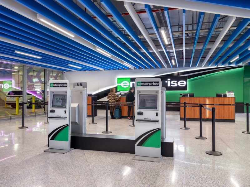 Consolidated Rental Car Facility (ConRAC) at Newark Liberty