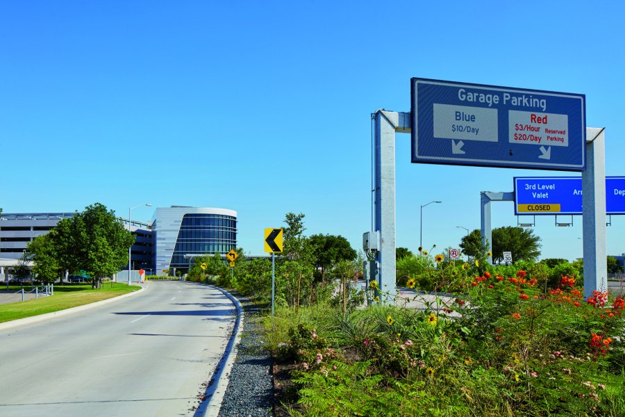 Parking Garage + Administration Building at AustinBergstrom