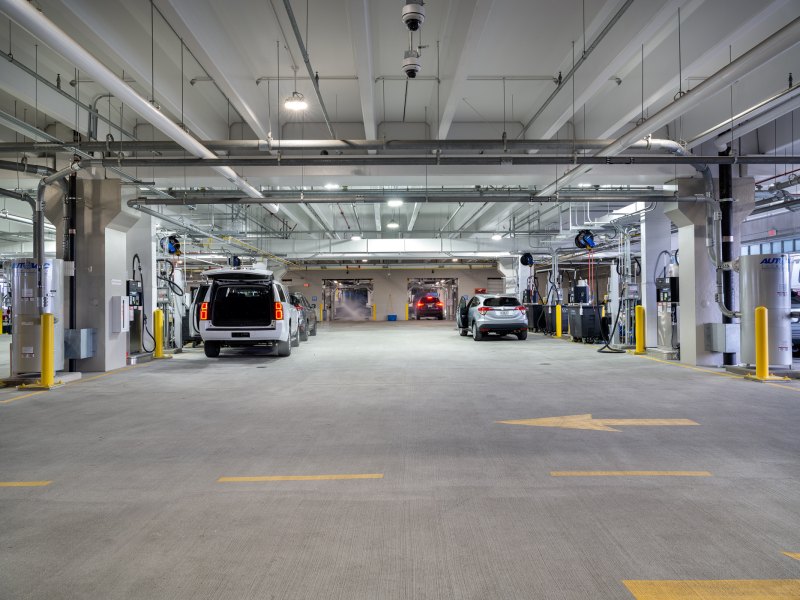 Consolidated Rental Car Facility (ConRAC) at Newark Liberty