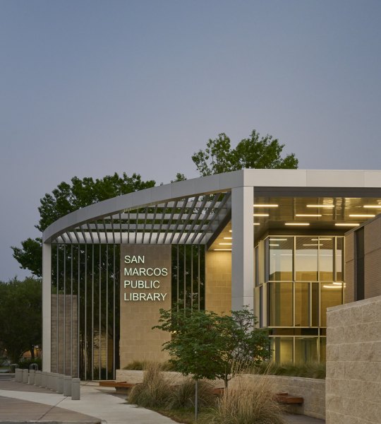 City of San Marcos Library Renovation + Expansion PGAL