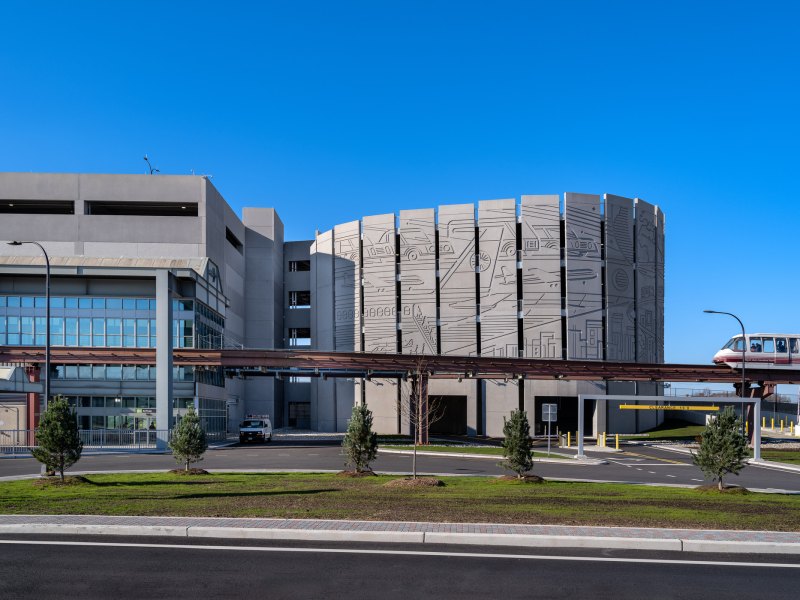 Consolidated Rental Car Facility (ConRAC) at Newark Liberty International Airport (EWR) PGAL