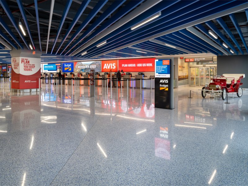 Consolidated Rental Car Facility (ConRAC) at Newark Liberty