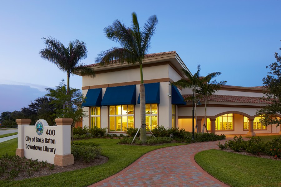 City of Boca Raton Downtown Library PGAL