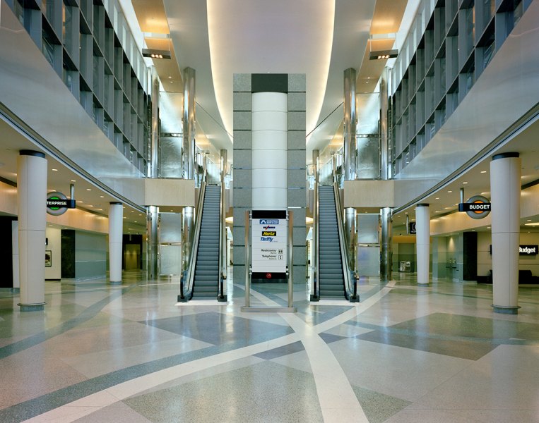 Consolidated Rental Car Facility - CRCF Lobby Elevator Closeup