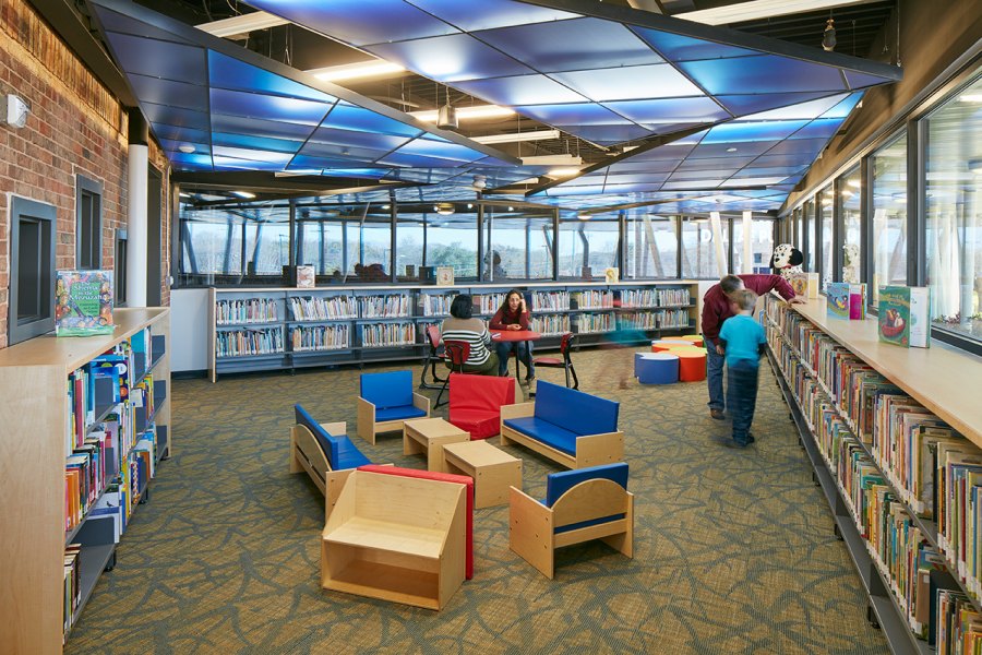 City of Dallas Fretz Park Library PGAL