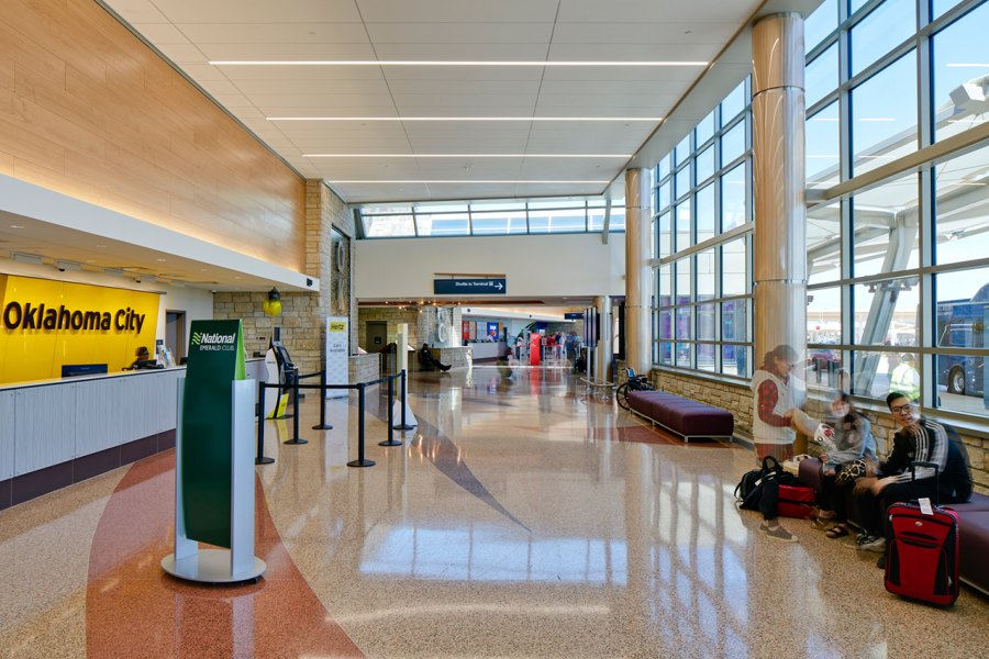 Consolidated Rental Car Facility (ConRAC) at Will Rogers World Airport