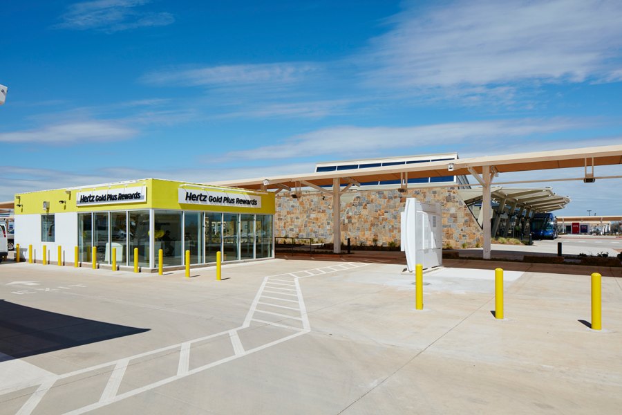 Consolidated Rental Car Facility (ConRAC) at Will Rogers World Airport