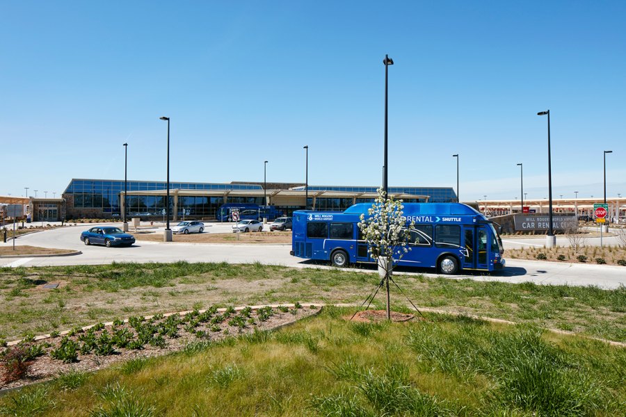 Consolidated Rental Car Facility (ConRAC) at Will Rogers World Airport