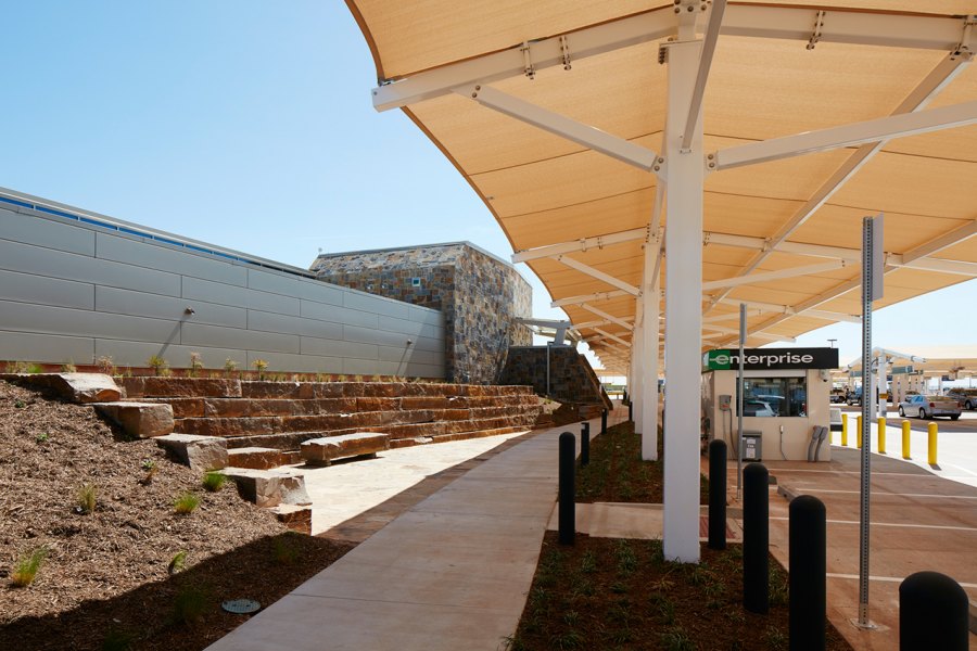 Consolidated Rental Car Facility (ConRAC) at Will Rogers World Airport (OKC) PGAL