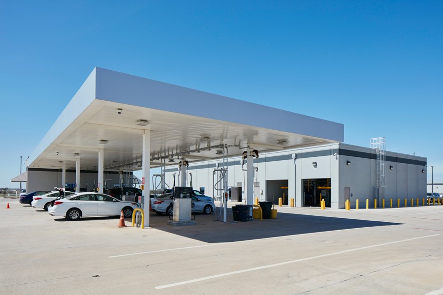 Consolidated Rental Car Facility (ConRAC) at Will Rogers World Airport