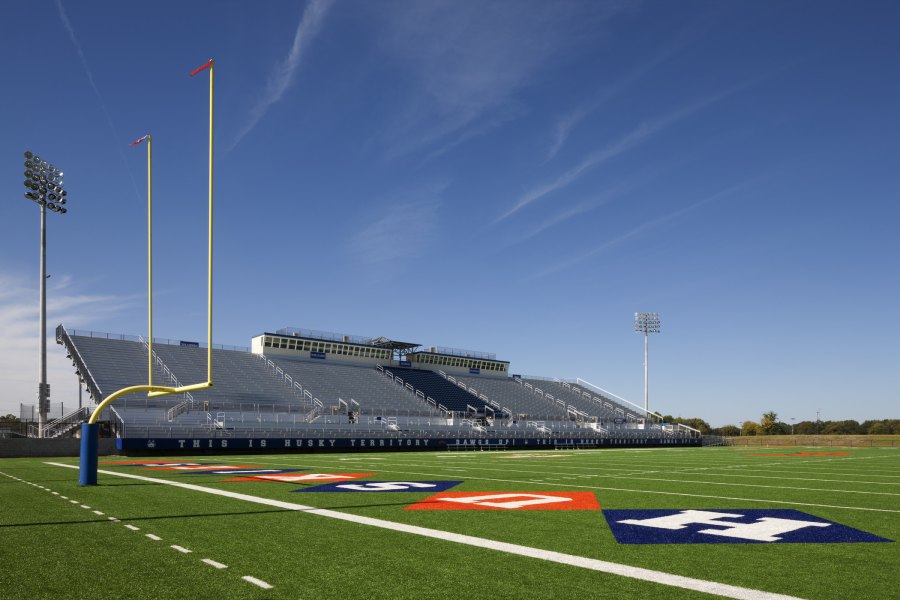 Houston Baptist University Husky Stadium PGAL