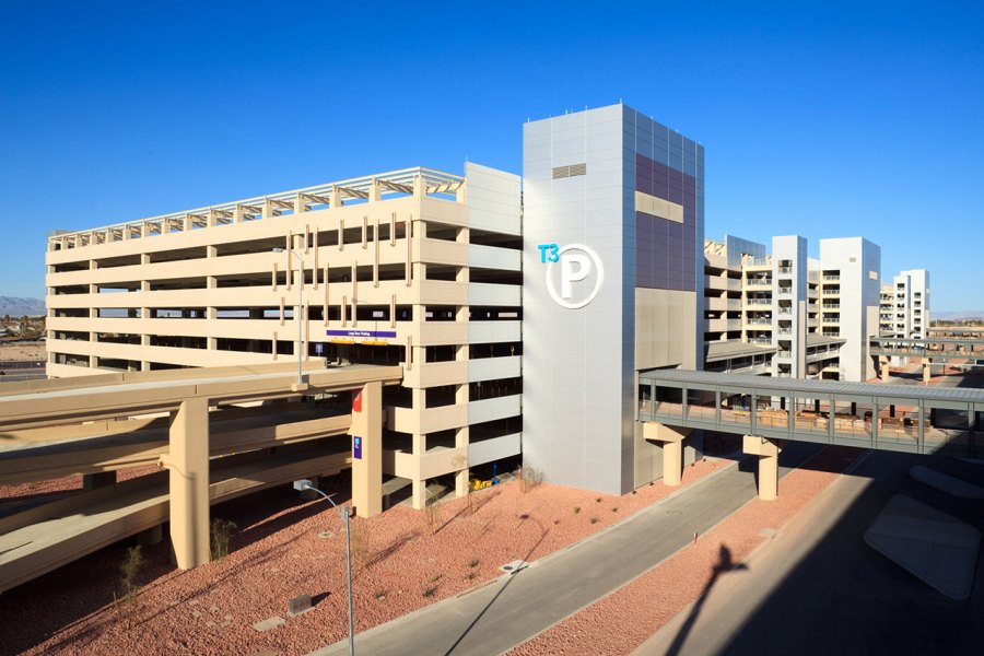 Las offers more than 17,000 public parking spaces. Terminal 3 Parking Garage at Harry Reid International Airport (LAS) PGAL