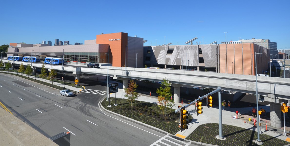 Boston Airport Gets New Rental Car Center | PGAL