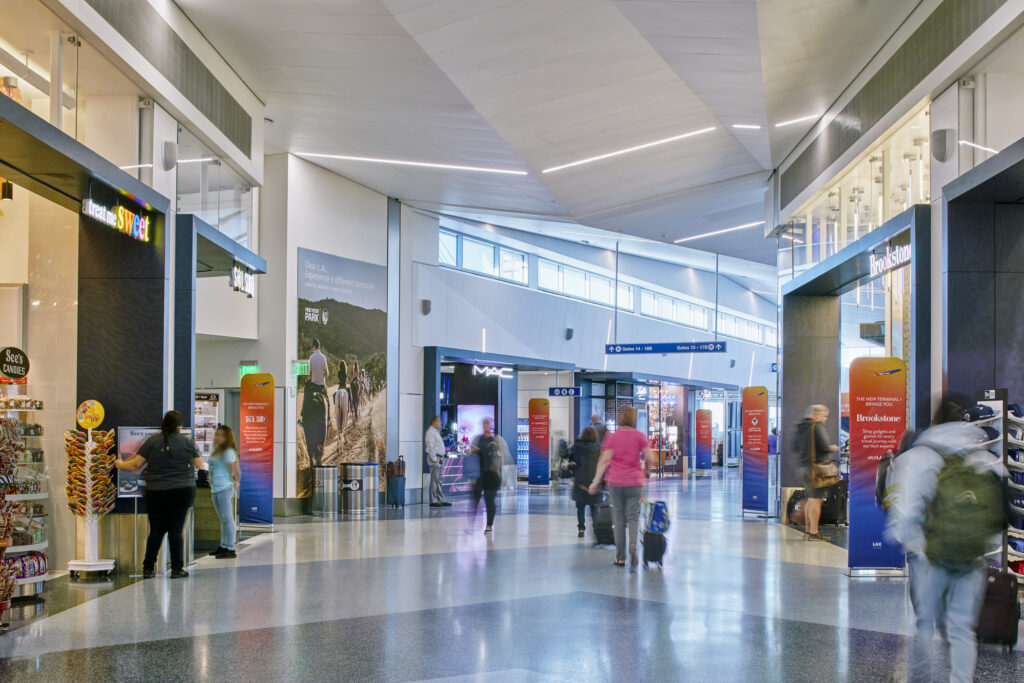 people walking in terminal