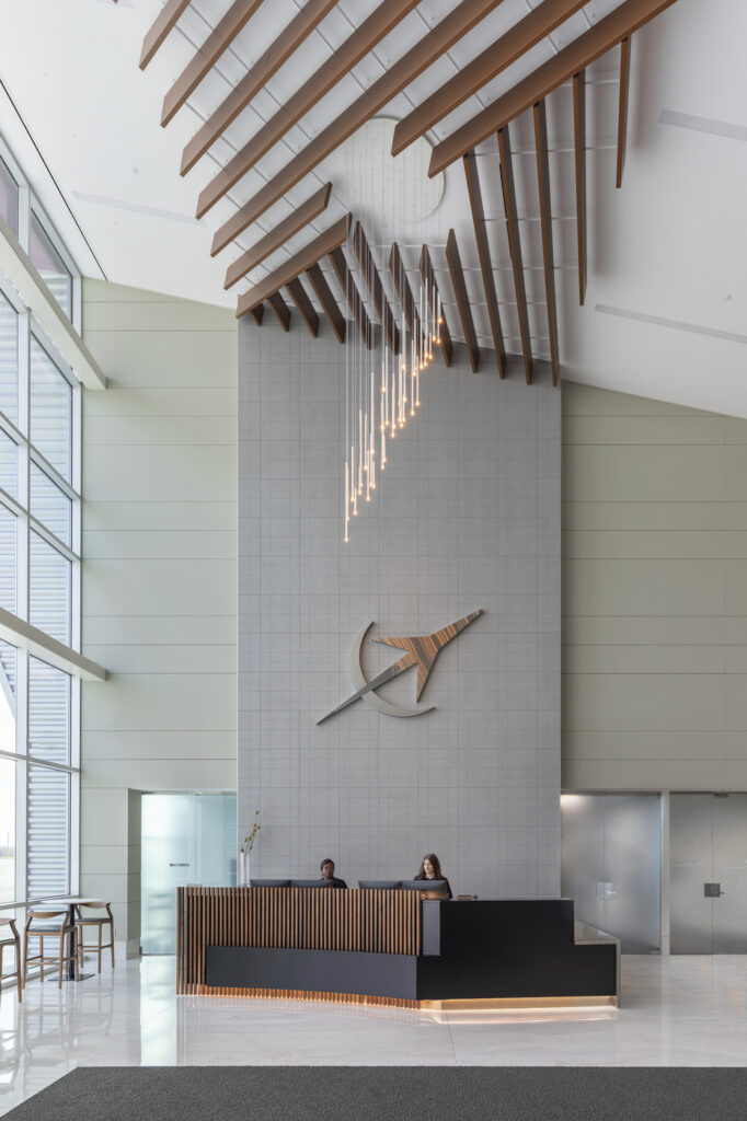 Galaxy FBO terminal interior