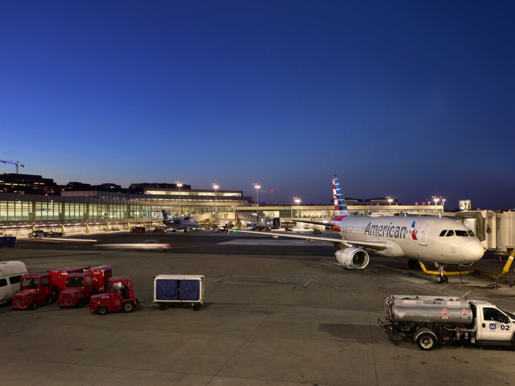 exterior of terminal