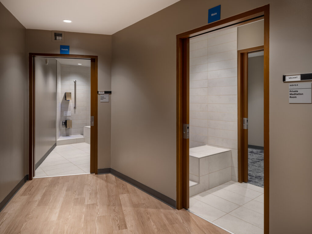 private meditation rooms