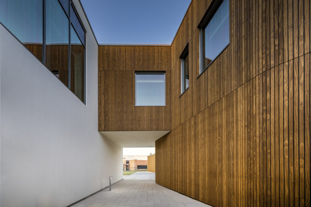 restrained material palette reflecting Scandinavian modernist influences