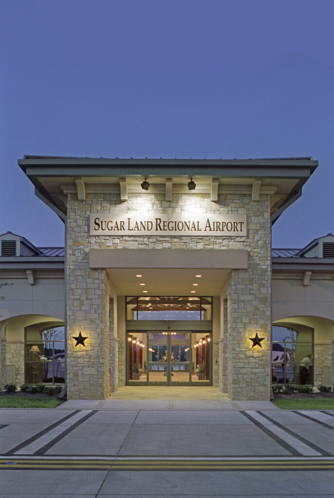 Sugar Land Regional Airport entrance