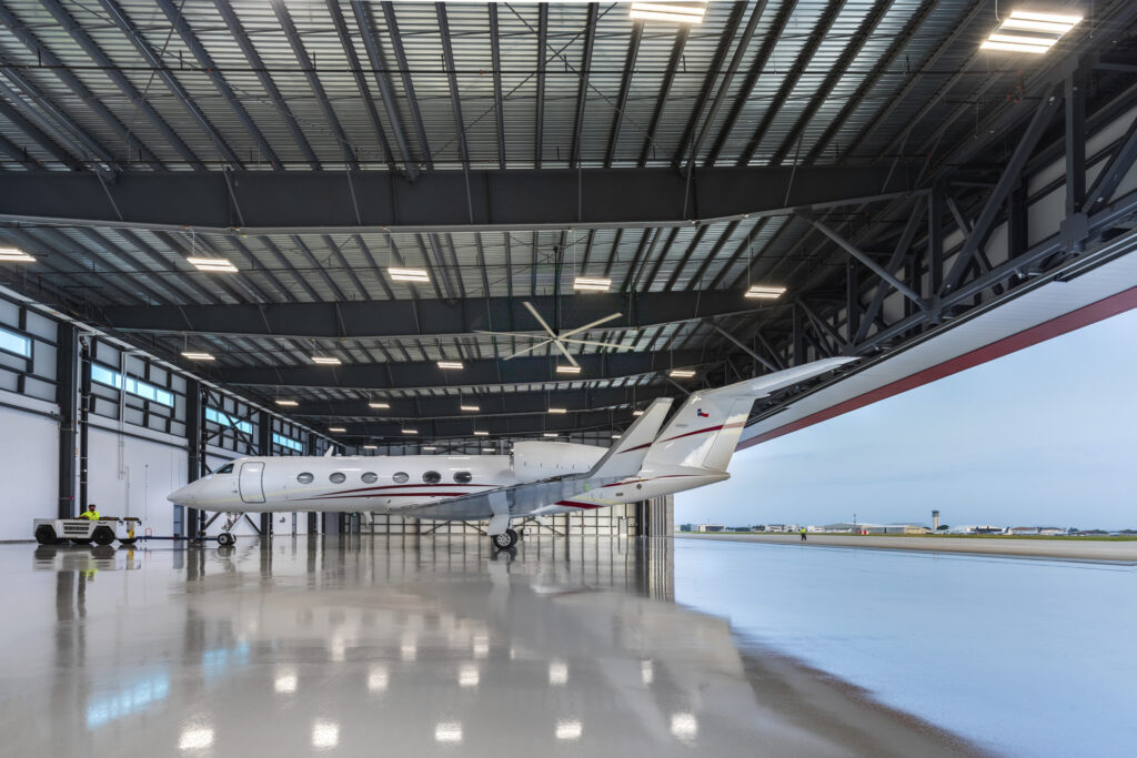 hangar interior