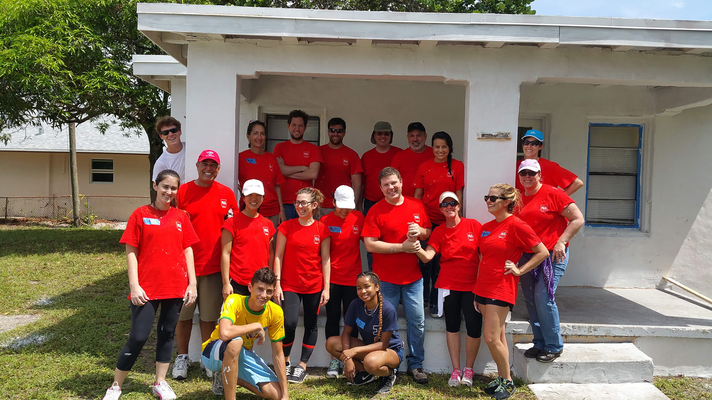 PGAL Boca Raton Employees Volunteer for Habitat for Humanity