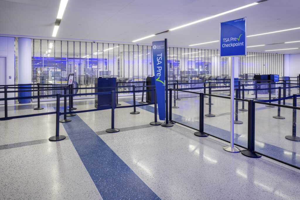 TSA Pre checkpoint