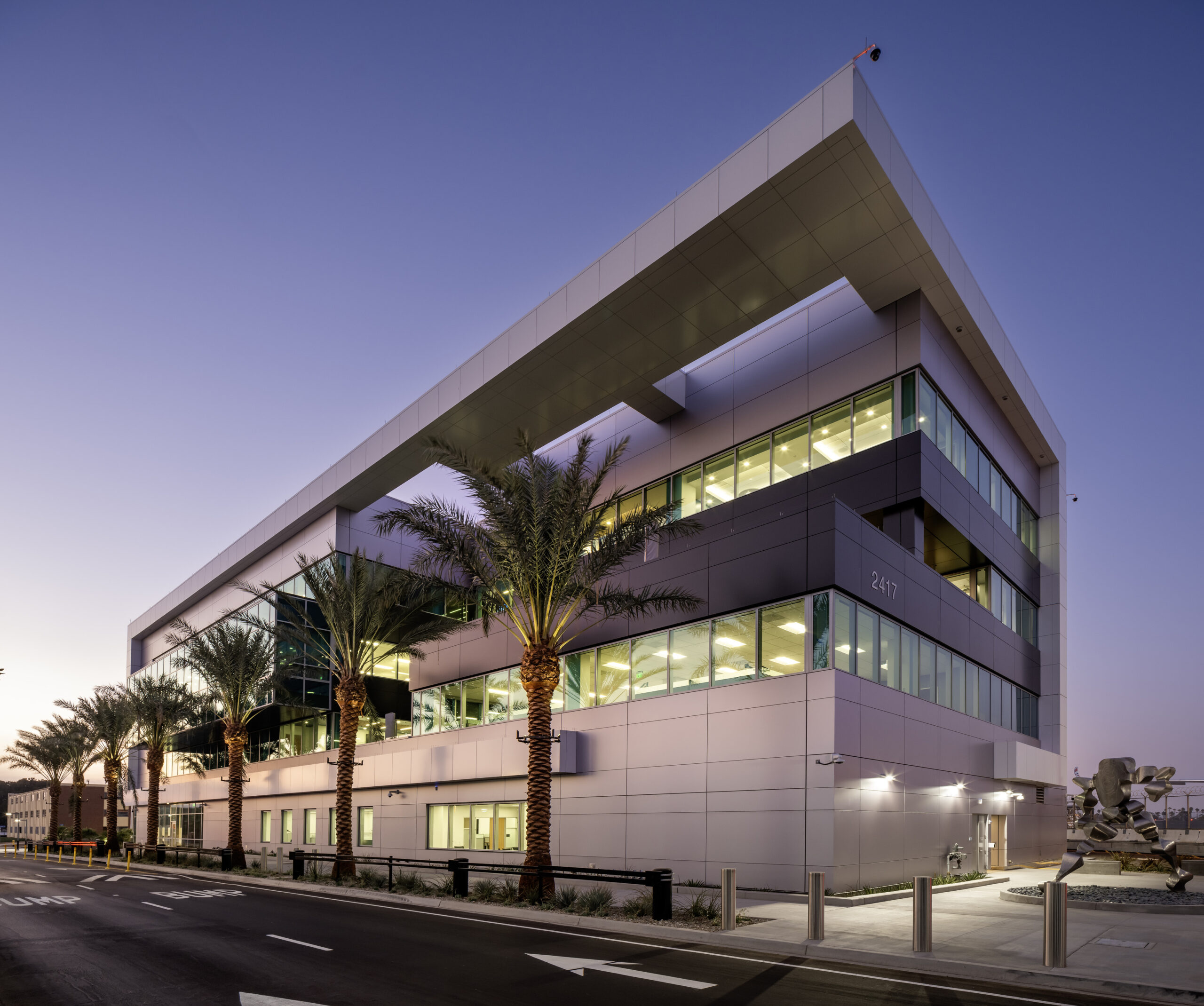administration building exterior