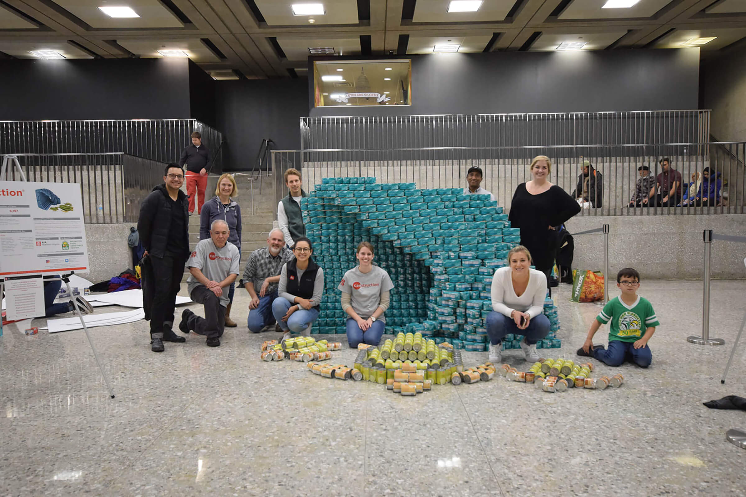 PGAL Creates Canned Food Structure for Arlington Food Assistance Center