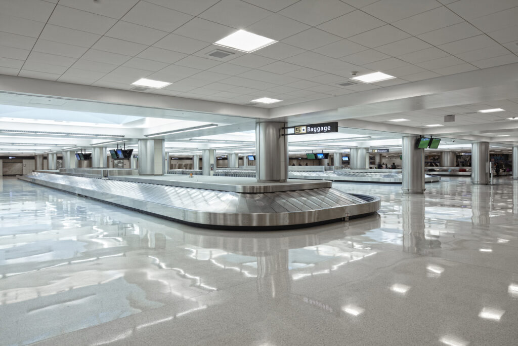international arrivals hall baggage claim