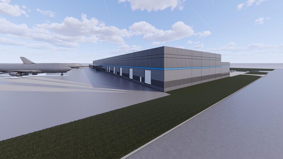 cargo facility rendering