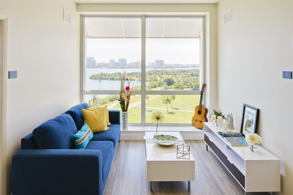 student residential area