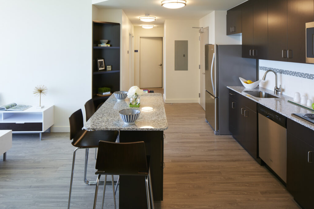 student residential area