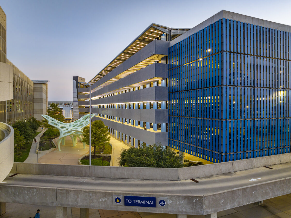 parking garage exterior