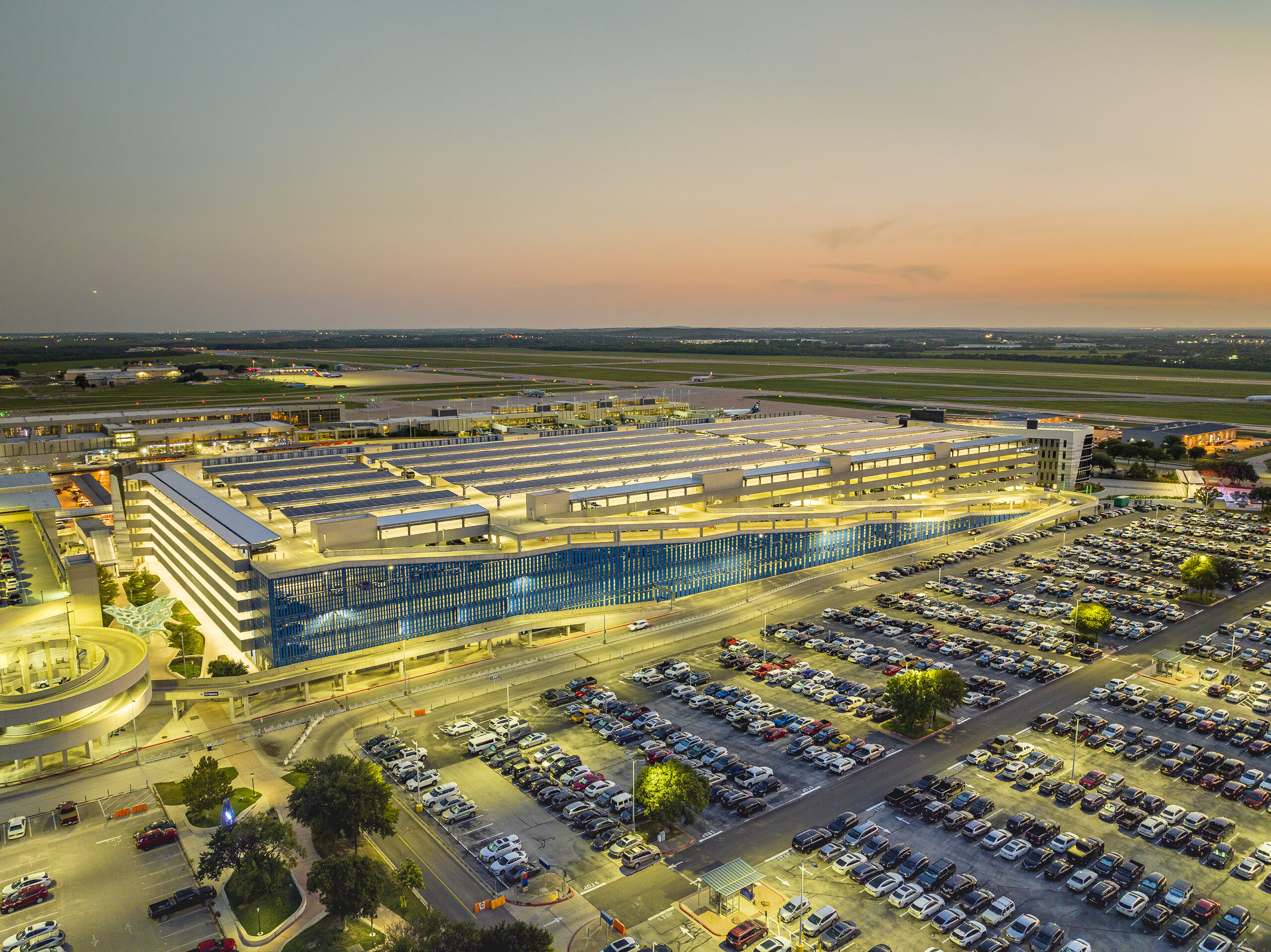 parking garage exterior