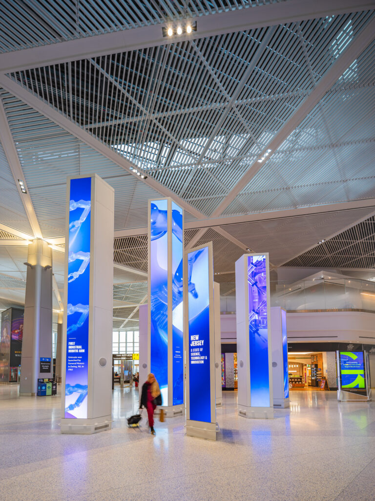 tall tower digital displays