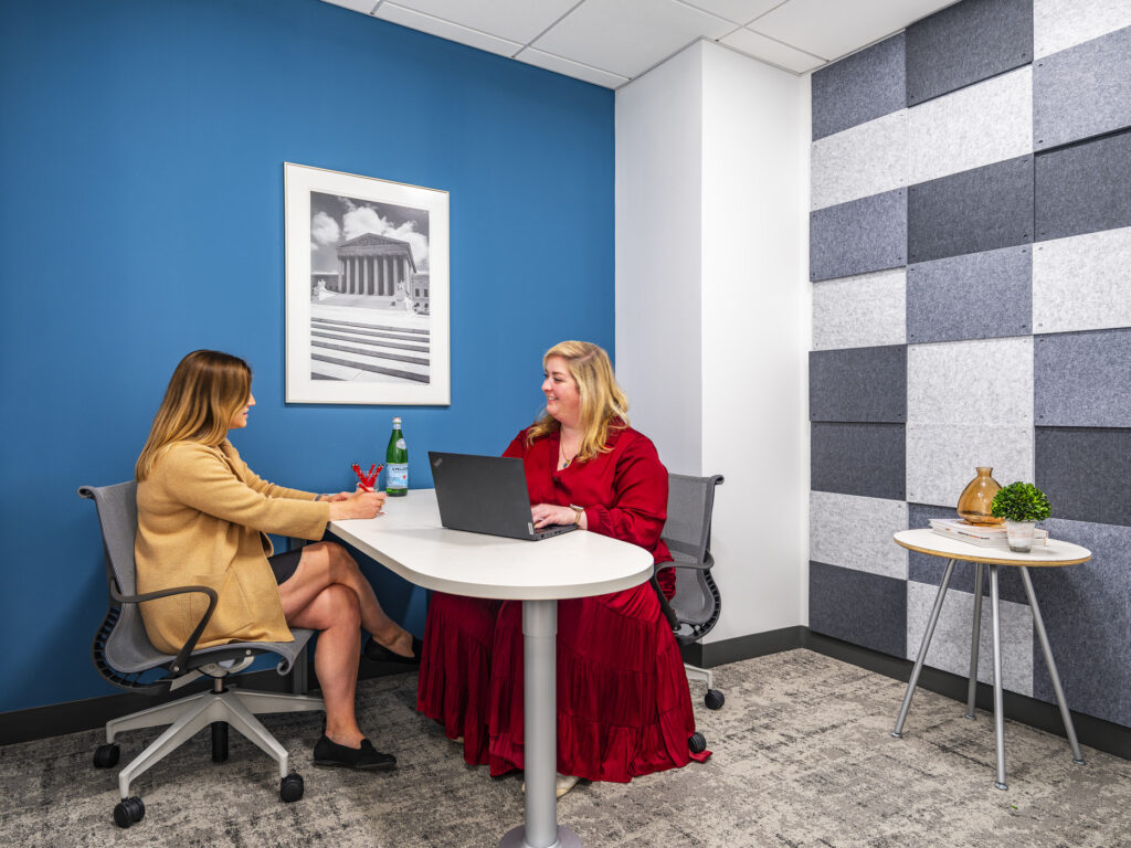 people in small meeting