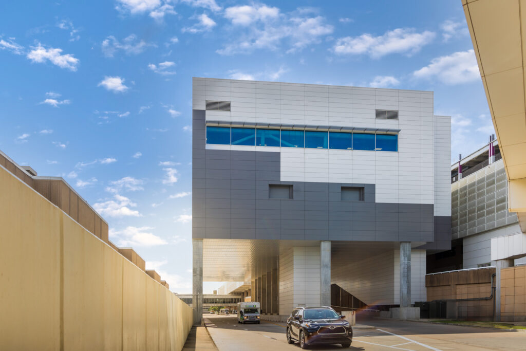 baggage control center exterior