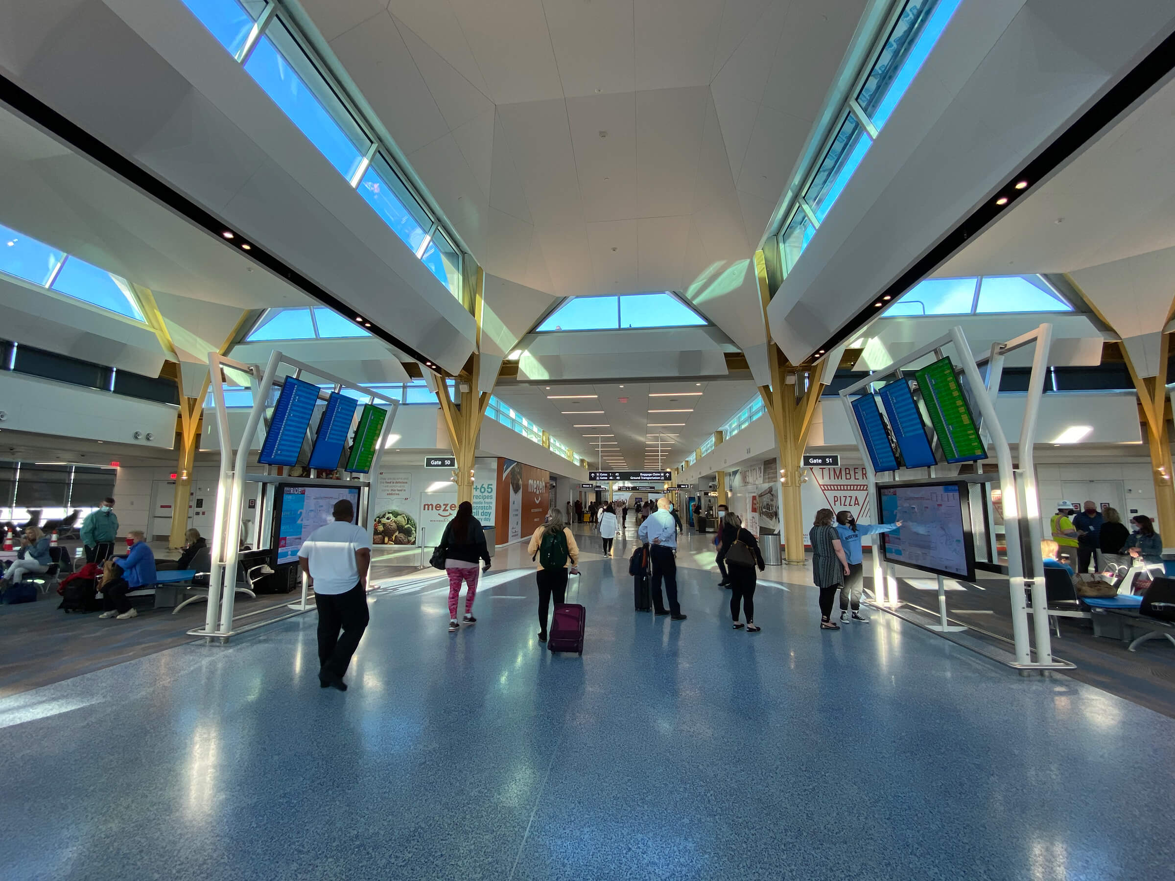 14-Gate Concourse at Ronald Reagan Washington National Airport (DCA)
