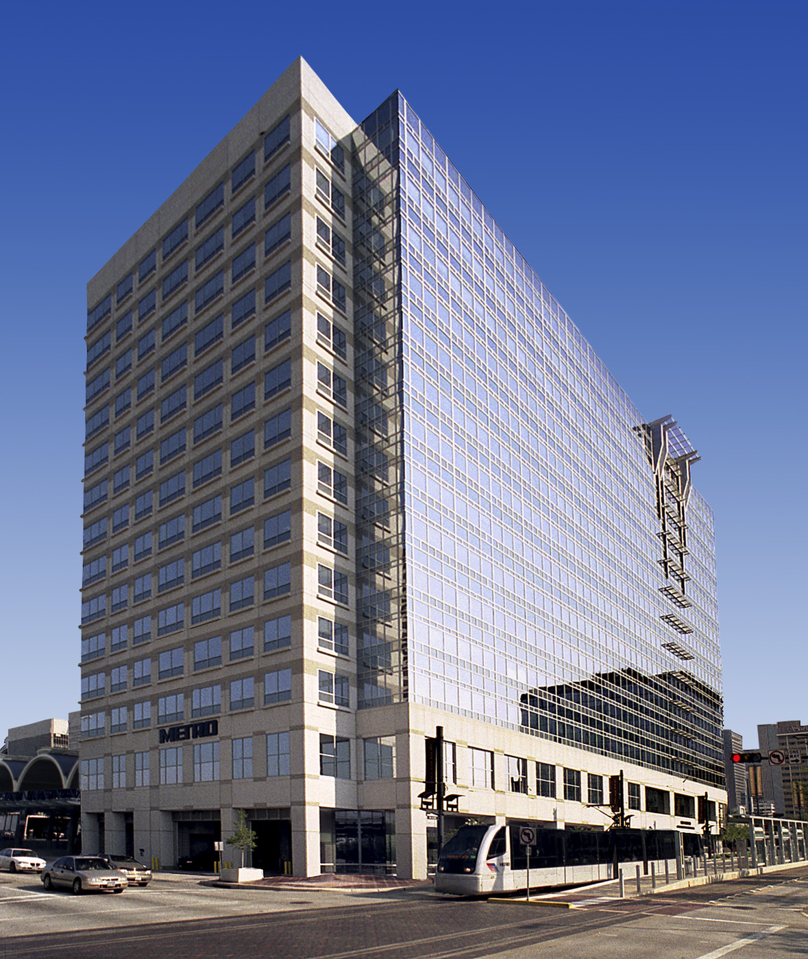 exterior of admin building