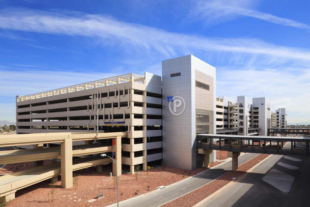 parking garage exterior