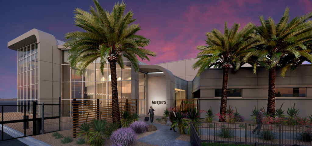 exterior rendering of entrance