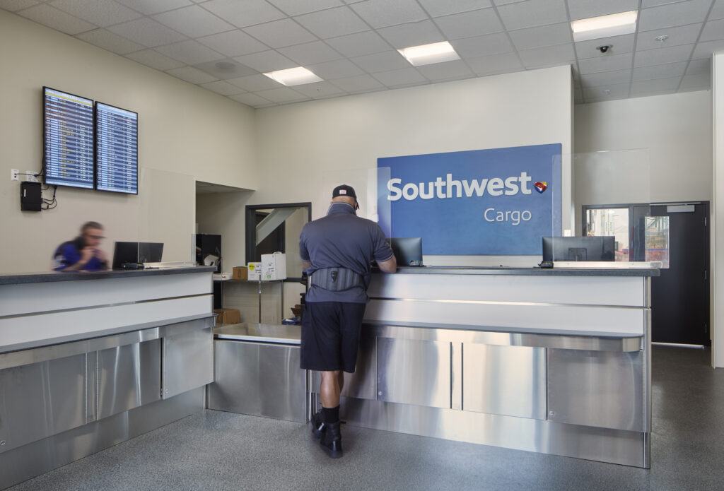 cargo facility lobby