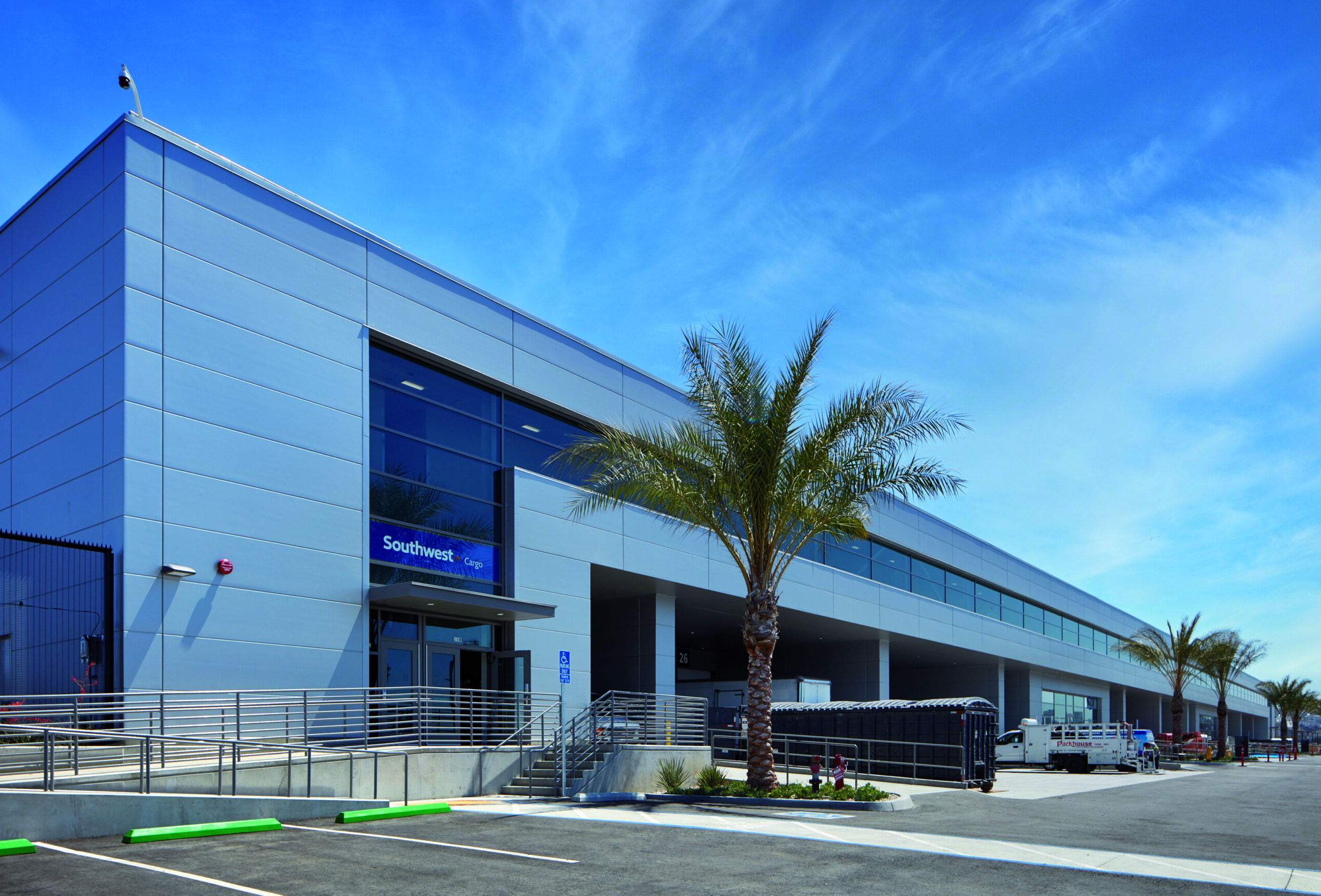 Southwest Airlines cargo facility exterior