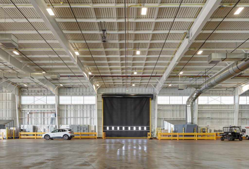 waste facility interior