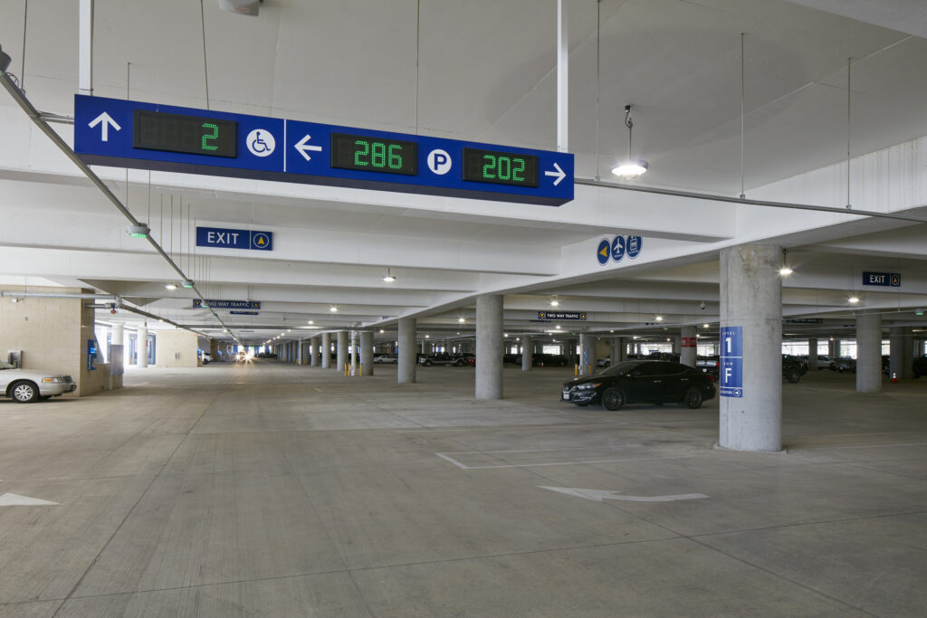 LED wayfinding signage