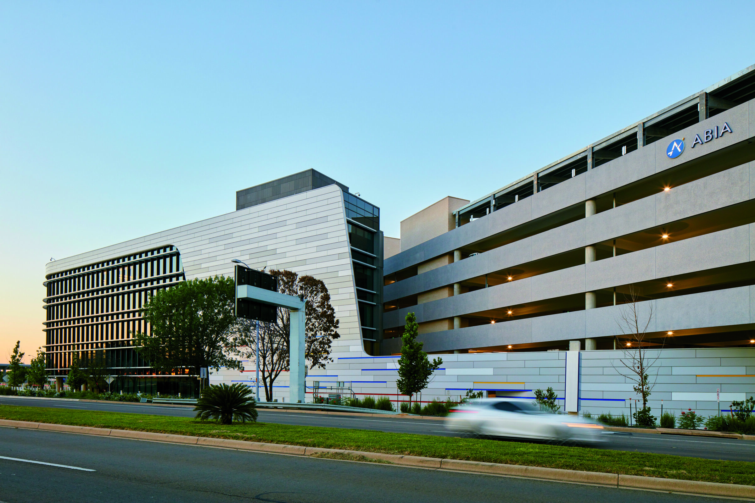 parking garage exterior