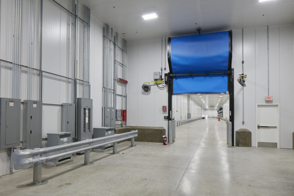 cold-lock dual door system