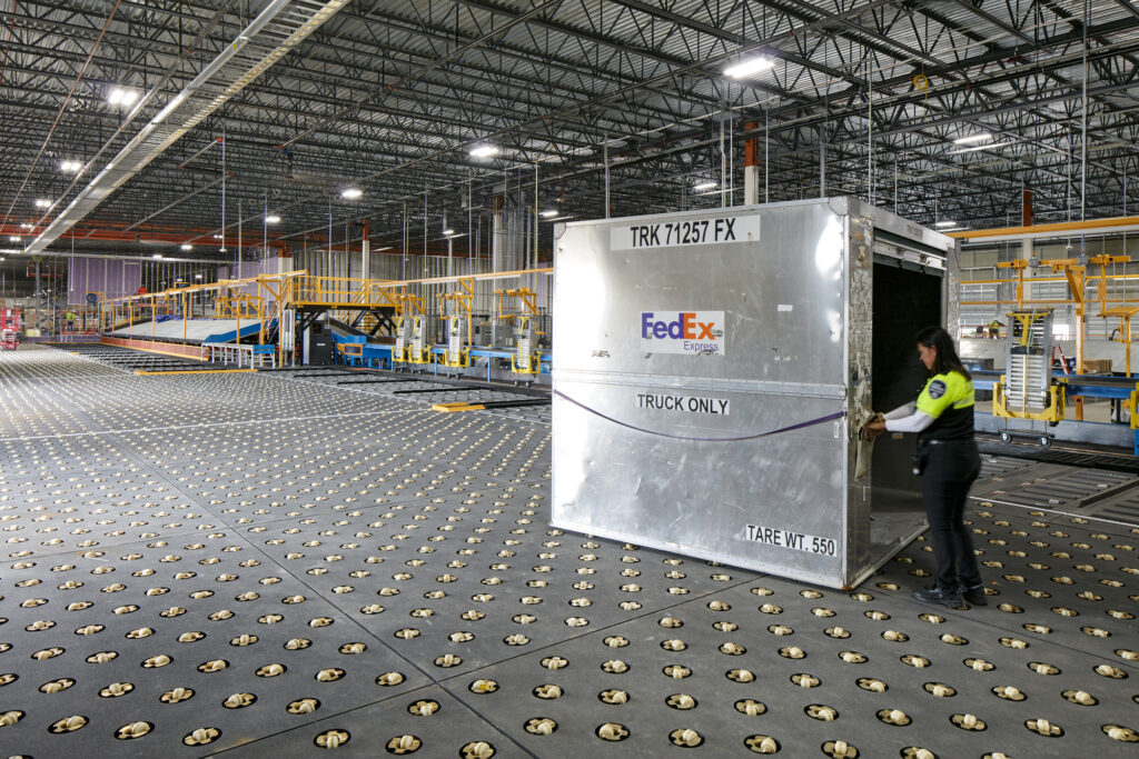 distribution center interior
