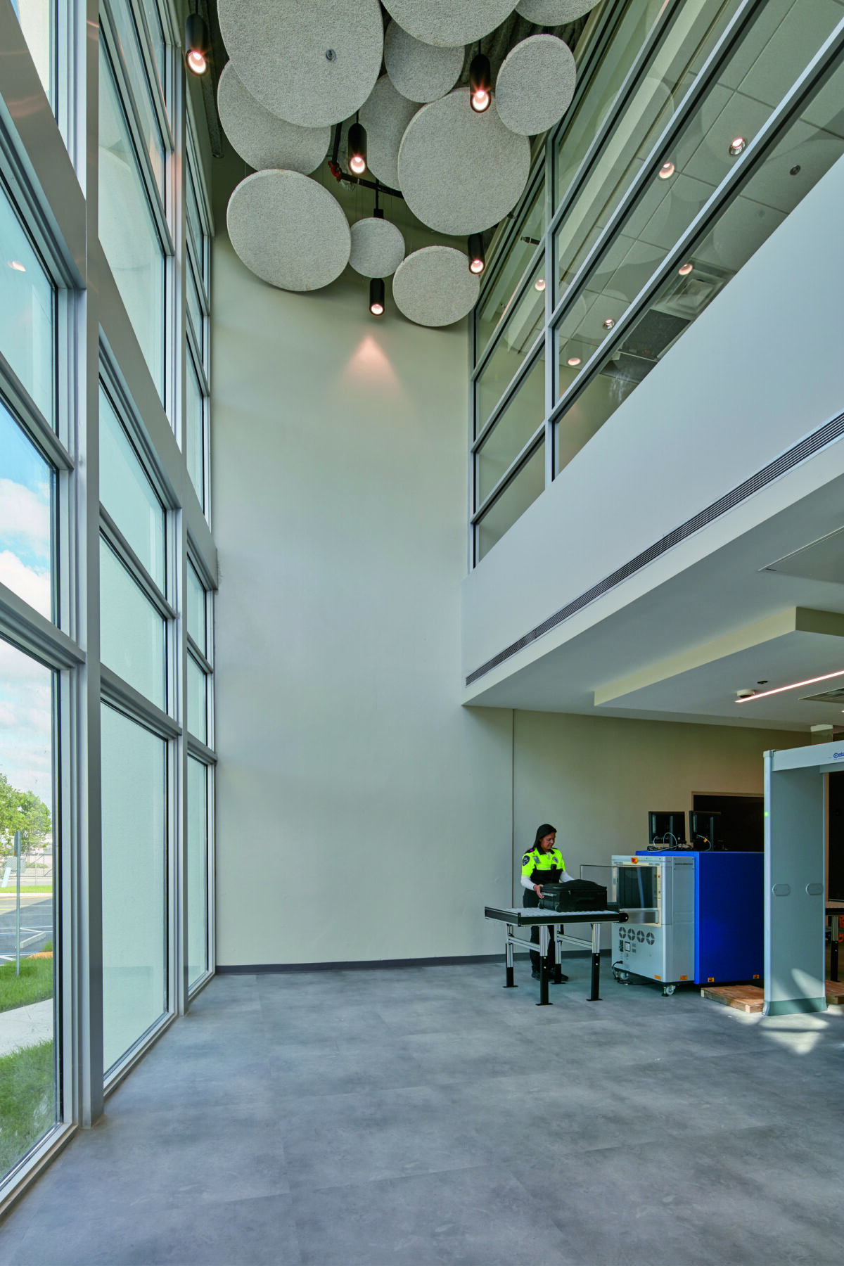 security at distribution center